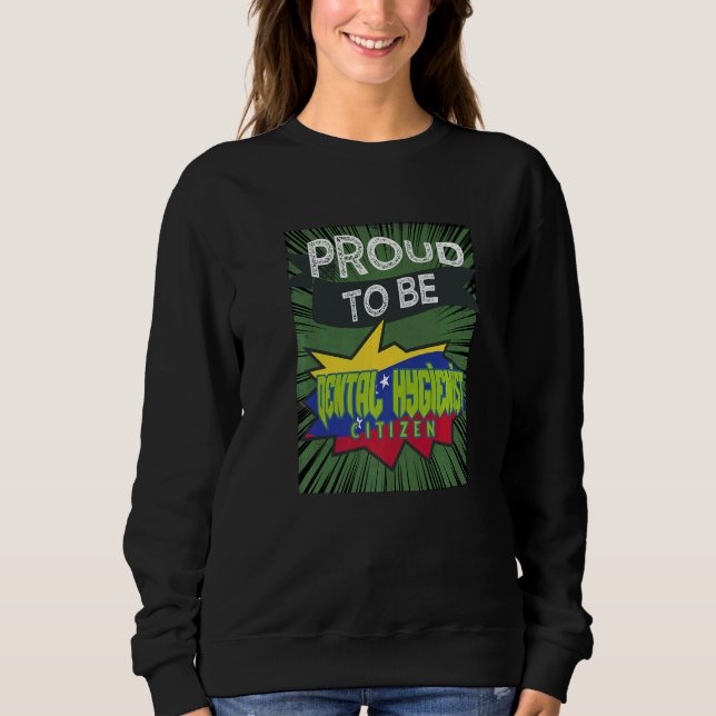 Proud Dental Hygienist citizen Profession career w T Shirt (Framsida)