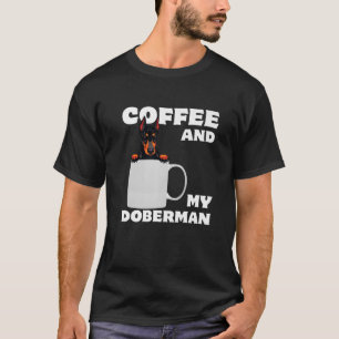 Proud Dobie Mamma Pappa Doberman Mugg a kaffe och T Shirt