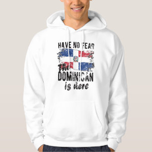 Proud Dominican Roots Dominikanska republiken Flag Hoodie