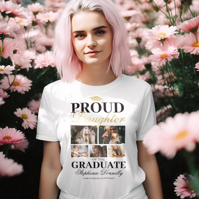 Proud Dotter till Student T-Shirt (Skapare uppladdad)