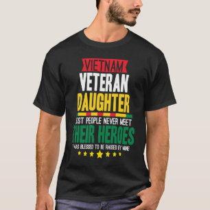 Proud Dotter till Vietnam Veteran 14 T Shirt