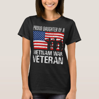 Proud Dotter Vietnam Krig Veteran för Matching wi T Shirt