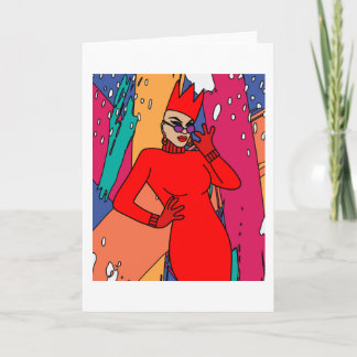 Proud Drag Queen Inspired Kort
