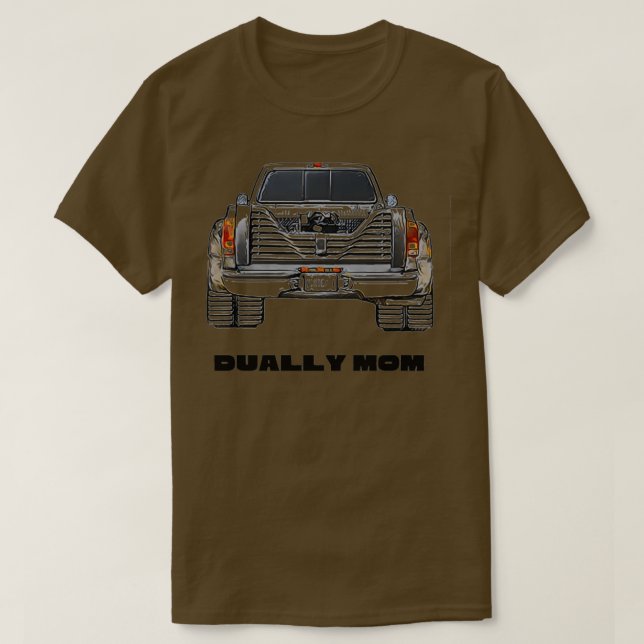 Proud Dually Lastbil OwnerDriver T Shirt (Design framsida)
