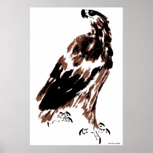 Proud Eagle-utskrift Poster