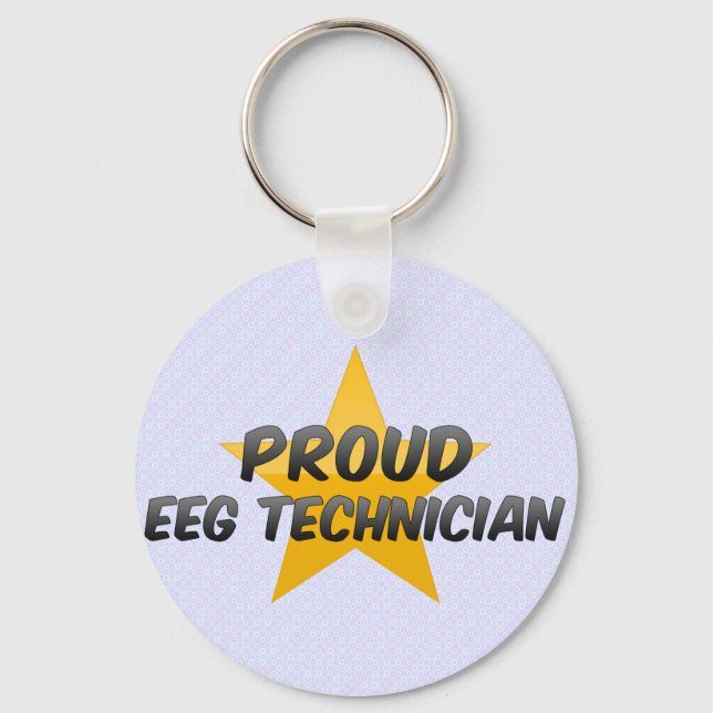 Proud Eeg Technician Nyckelring (Framsida)