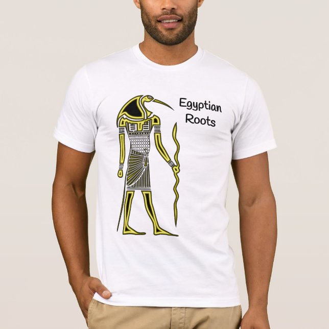 Proud Egyptian Roots Ancient Egypten T Shirt (Framsida)
