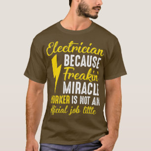 Proud Electrician T Shirt