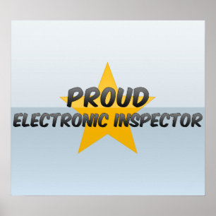 Proud Electronic Inspection Poster