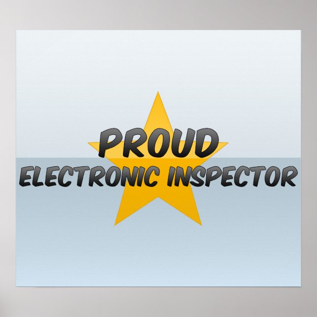 Proud Electronic Inspection Poster (Framsidan)