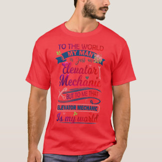 Proud Elevator Mechanic 2 T Shirt