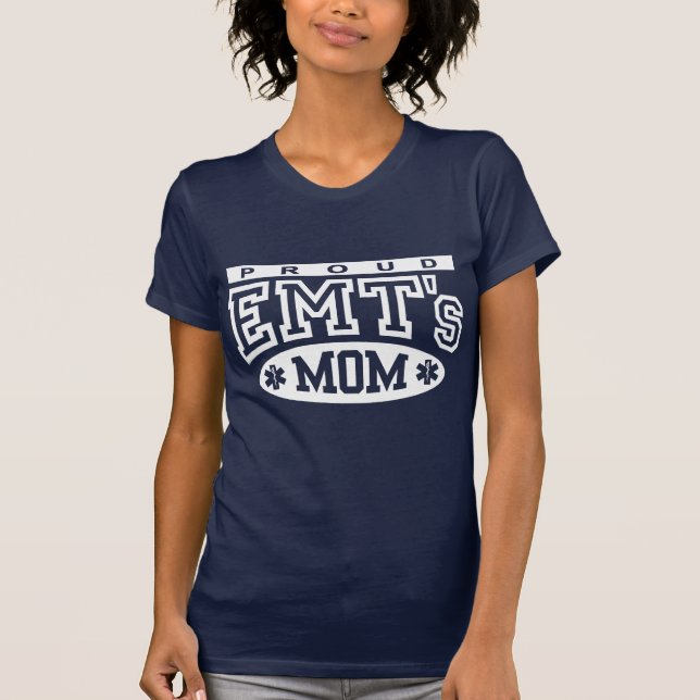 Proud EMT:s Mamma T-shirt (Framsida)
