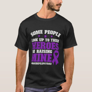Proud Epilepsy Pappa i en epilepsikritiker Pappa T Shirt