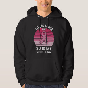 Proud Family Breast Cancer Warrior Mor-in-Law Hoodie