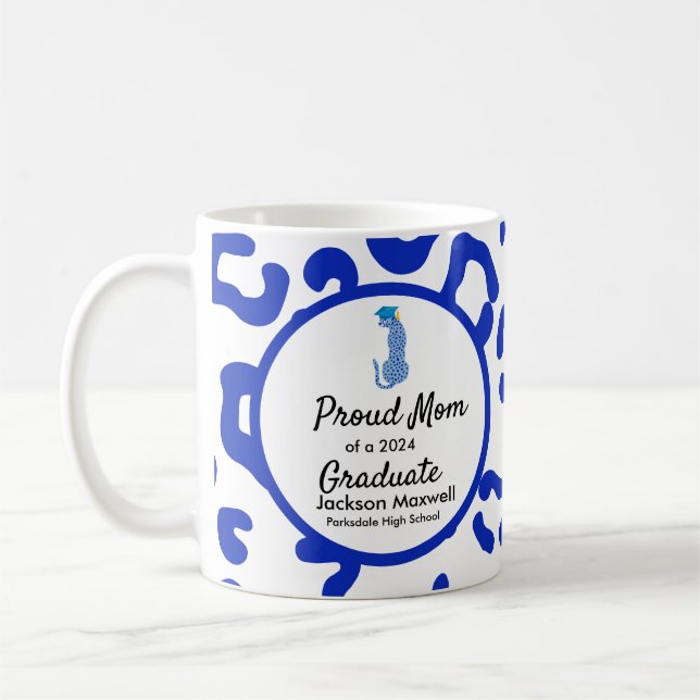 Proud Family Member Blue Edition Kaffemugg (Vänster)