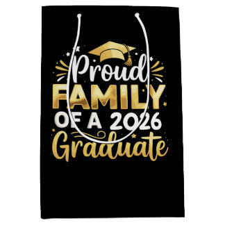 Proud Family Of A 2026 Graduate 26 Gold Graduation