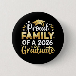 Proud Family Of A 2026 Graduate 26 Gold Graduation Knapp
