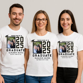 Proud Family Personlig Matching Studenten T Shirt