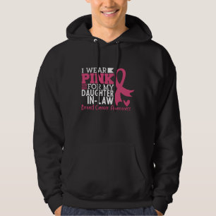 Proud Family Support Dotter-in-Law Breast Cancer Hoodie