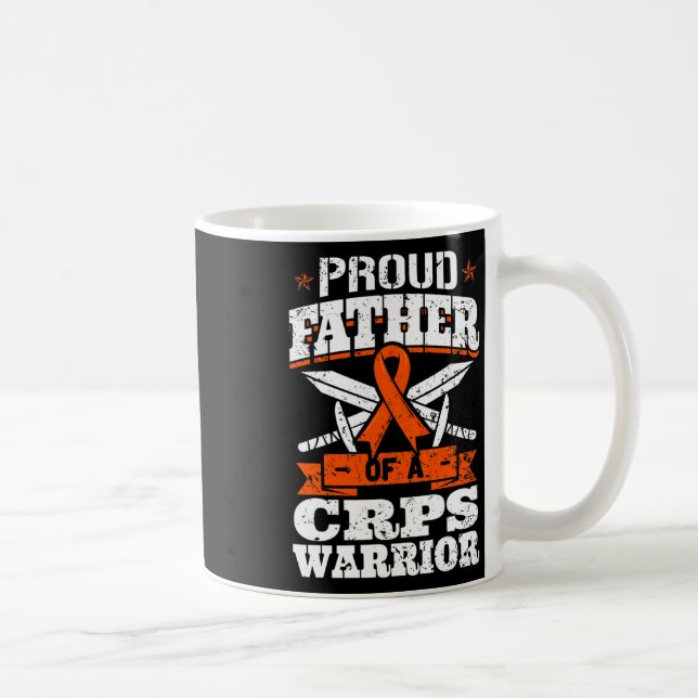 Proud Far i en CRS Warrior RSD Awareness Ribbo Kaffemugg (Höger)