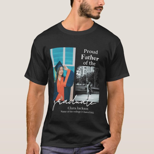 Proud far i student t shirt (Framsida)