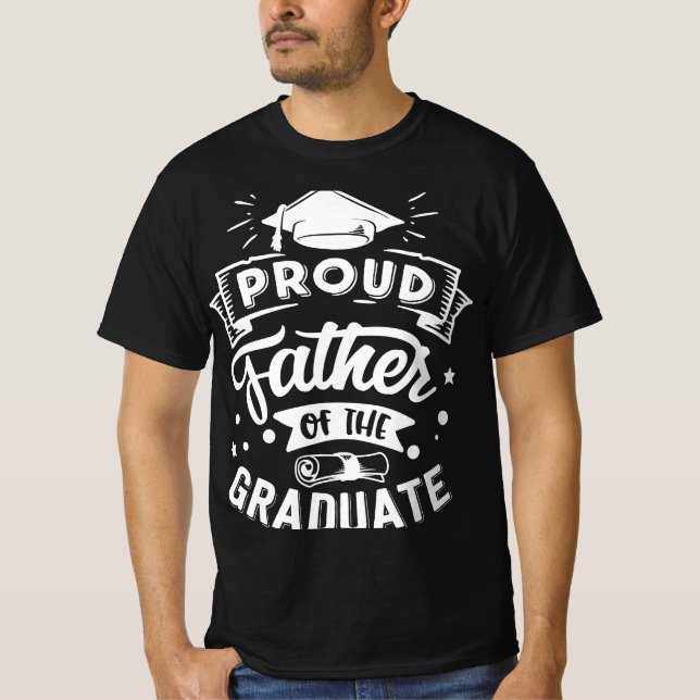 Proud Far vid Student-Firande T Shirt (Framsida)