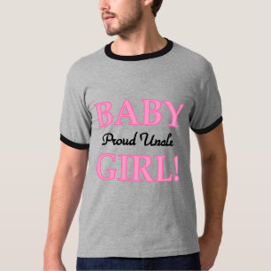 Proud farbror Flicka Tshirts och Gifts