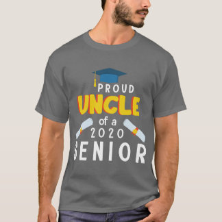 Proud farbror of a 2020 Senior Student Graduated N T Shirt