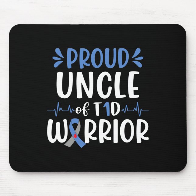Proud farbror of T1d Warrior Diabetes Awareness Bl Musmatta (Framsidan)