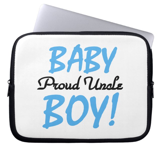 Proud farbror Pojke Gifts Laptop Sleeve (Framsidan)