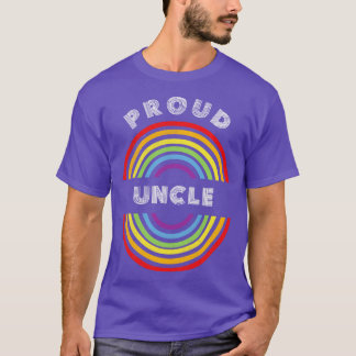 Proud farbror Pride LGBT LGBTQ T LGBT Supporter Pr Shirt