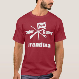 Proud Färg Guard Grandma T Shirt