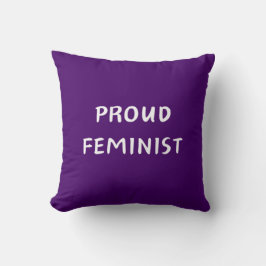 Proud feminist kudde