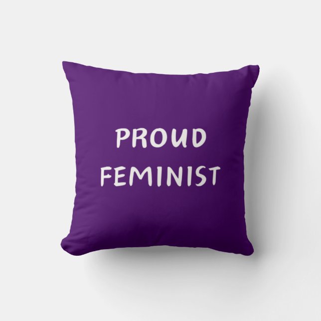 Proud feminist kudde (Framsida)