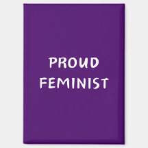 Proud Feminist - magnet
