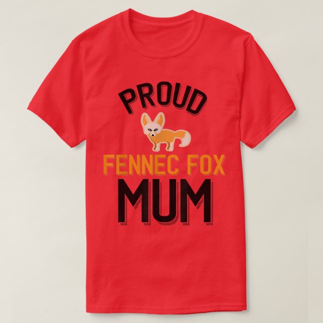 Proud Fennec Fo Morsa T Shirt (Design framsida)