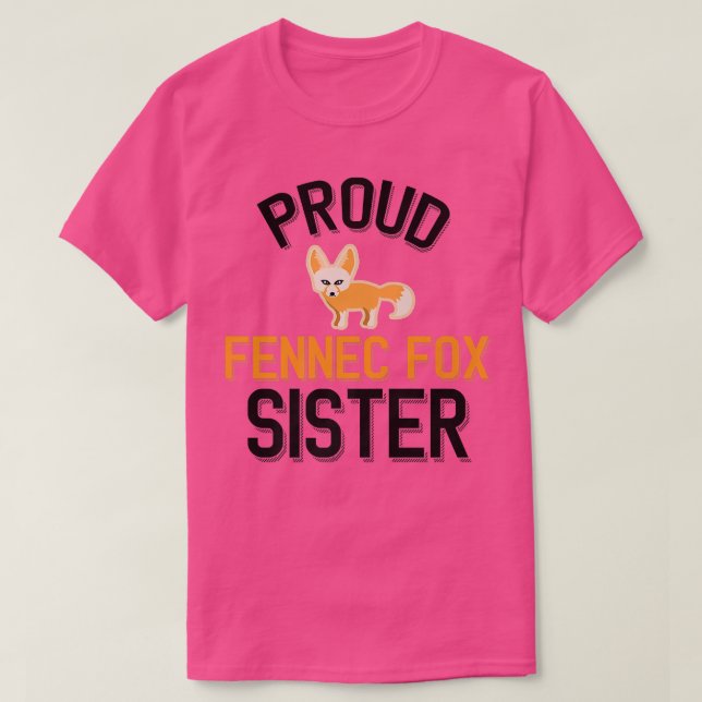 Proud Fennec Fo Sister Premium  T Shirt (Design framsida)