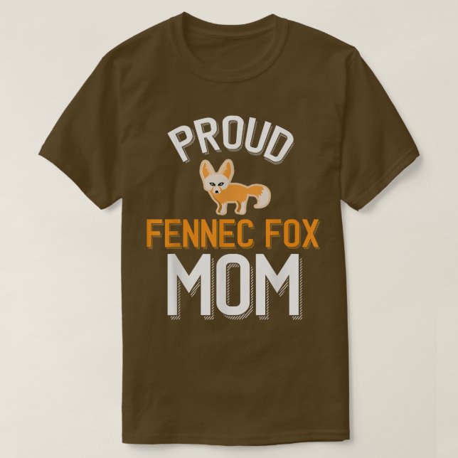 Proud Fennec FoMamma Cute Fennec Fo T Shirt (Design framsida)