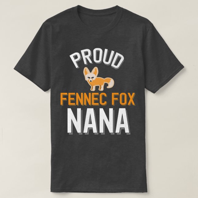 Proud Fennec for Nana Cute Fennec for Premium T Shirt (Design framsida)