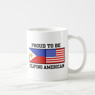Proud Filipino American Kaffemugg