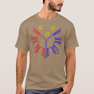 Proud Filipino Gift Filippinerna T Shirt