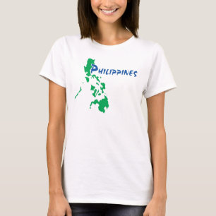Proud Filipino Philippines Design T-Shirt