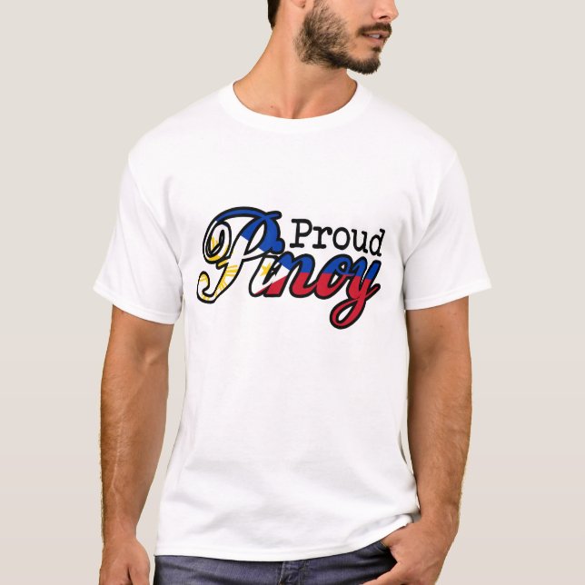 Proud Filipino Pinoy Tee (Framsida)