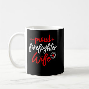 Proud Firefighter-gåva Fireman's Make boyf Kaffemugg