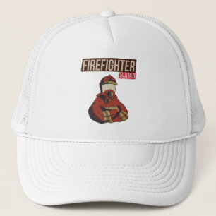 Proud Firefighter Squad Keps
