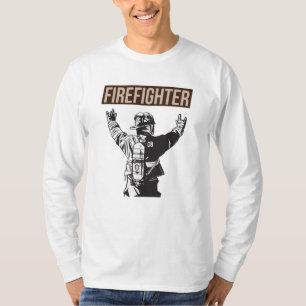 Proud Firefighter Squad T Shirt