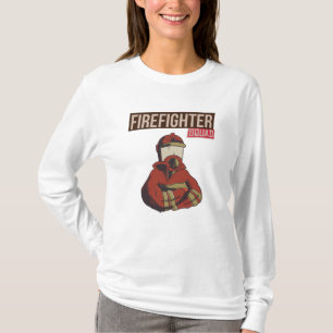 Proud Firefighter Squad T Shirt