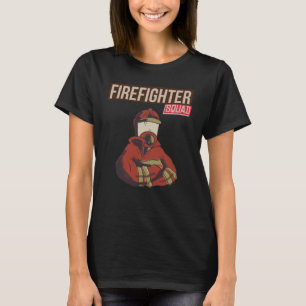 Proud Firefighter Squad T Shirt