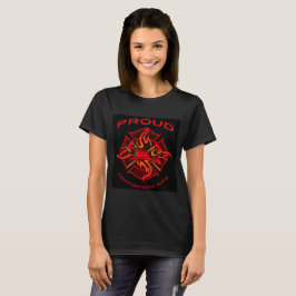 Proud Firefighters Wife Tee