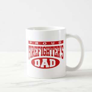 Proud Firefighters's Pappa Kaffemugg